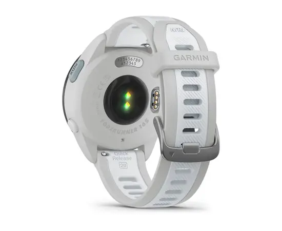 GARMIN FORERUNNER 165 PILKšVOS / BALTOJO AKMENS SPALVOS, 010-02863-21