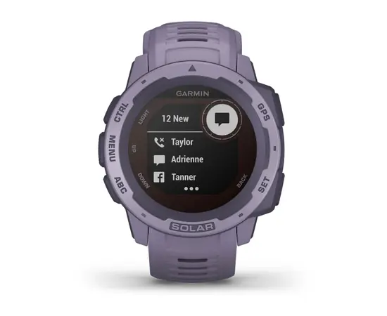 GARMIN INSTINCT SOLAR VIOLETINėS SPALVOS, 010-02293-02
