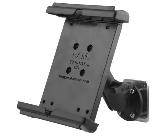 RAM MOUNT AND TAB-TITE FOR IPAD MINI W/ CASE AND BACKING PLATE, RAM-B-101B2-TAB12U