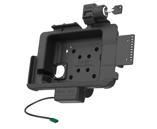 GDS VEHICLE LOCKING DOCK FOR ZEBRA ET40/45 10" TABLET IN INTELLISKIN, RAM-GDS-DOCKL-ZE21PU