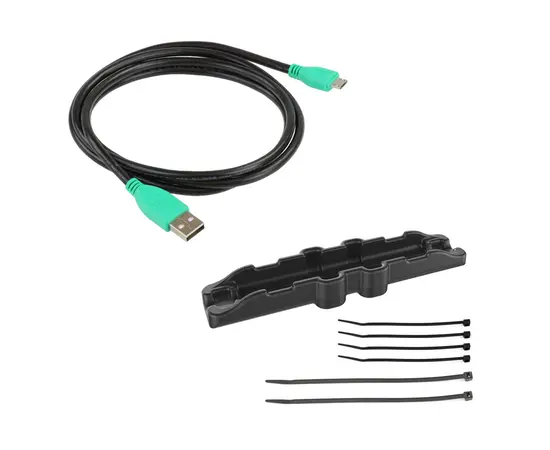 UNPKD RAM POWER & DATA W/ 2 USB-A FEMALE SOCKETS KEYED LOCKING CRADLE FOR TAB ACTIVE2 & TAB ACTIVE3, RAM-HOL-SAM58PD2KLU