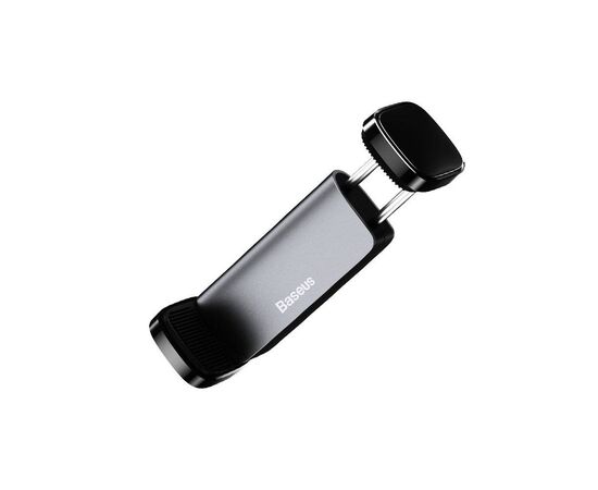 TELEFONO LAIKIKLIS BASEUS STEEL CANNON AIR OUTLET JUODAS SUGP-01, 6953156227767