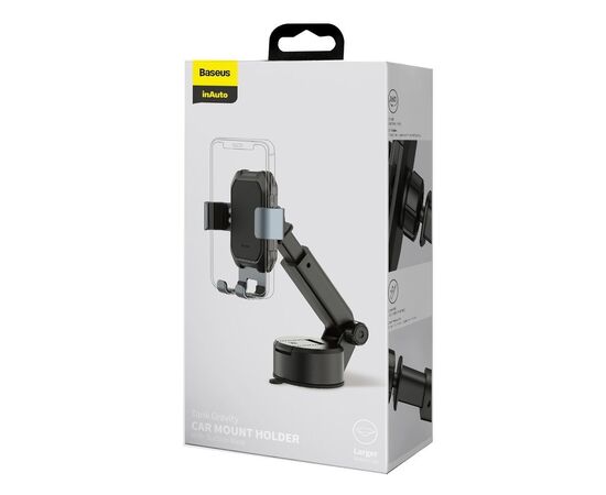 TELEFONO LAIKIKLIS BASEUS TANK GRAVITY JUODAS SUYL-TK01, 6953156226326