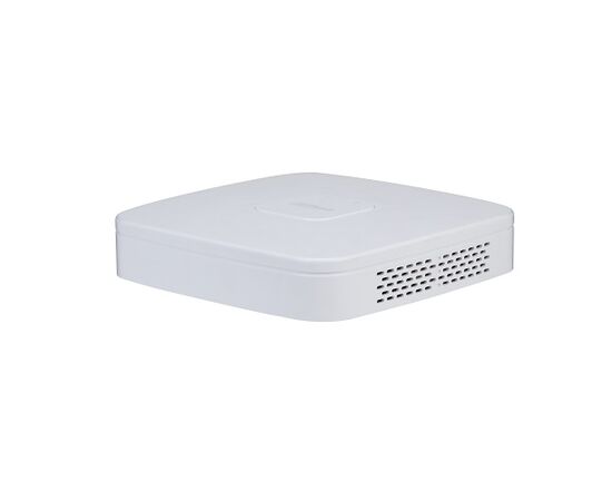 DAHUA IP įRAšYMO įRENGINYS 4 KAM., 4K 8MP, 1HDD, 80MBPS, 4POE įėJIMAI,H.265/H.264, IVS, 4104-P-4KS2L