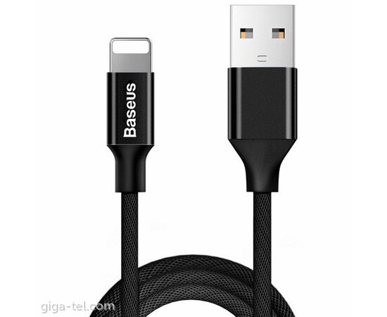 USB KABELIS BASEUS YIVEN USB TO APPLE LIGHTNING 1.8M JUODAS CALYW-A01, 42223