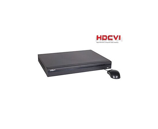 DAHUA TRIBRID įRAšYMO įRENGINYS 4KAN. HDCVI 4MP 15FPS (NON-REALTIME), ANALOG. 960H 25FPS + 4IP IKI 5MP, HCVR7204AN4M