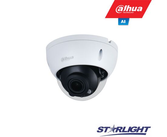 DAHUA IP KAMERA HDBW3841R-ZS 8MP, IR PAšVIETIMAS IKI 40M, 2.7MM-13.5MM 113°-31°, SMD, IVS, AI, IK10, HDBW3841R-ZS