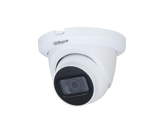 DAHUA HD-CVI KAM. STARLIGHT KUPOLINė 2MP SU LXIR IKI 30M, 3.6MM OBJ.,  86°, WDR, SU MIKROFONU, HDW2241TLM36