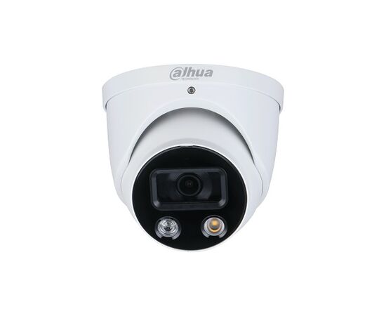 DAHUA IP KAMERA HDW3449H-AS-PV-S3 3.6MM. 4MP FULL-COLOR. IR+LED PAšVIETIMAS IKI 30M. 3.6MM 82°. SMD, IVS, HDW3449HS336