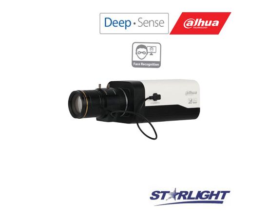 DAHUA VEIDO ATPAžINIMO AI IP KAM. STARLIGHT 2MP BOX TIPO, 1/1.9" 50FPS, WDR, AWB / AGC/ H.265, HF8242FP-FR