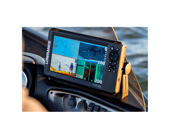 LOWRANCE EAGLE 9 ECHOLOTAS SU HDI SONARU, 000-16124-001