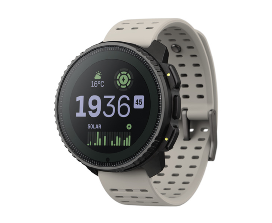 SUUNTO VERTICAL SOLAR JUODO SMėLIO SPALVOS SPORTINIS LAIKRODIS, SS050986000