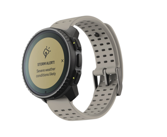 SUUNTO VERTICAL SOLAR JUODO SMėLIO SPALVOS SPORTINIS LAIKRODIS, SS050986000