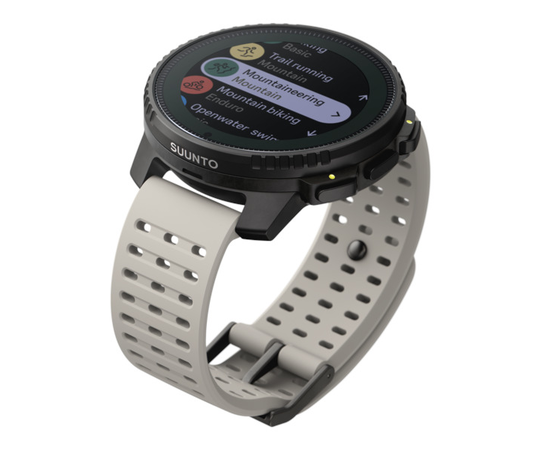 SUUNTO VERTICAL SOLAR JUODO SMėLIO SPALVOS SPORTINIS LAIKRODIS, SS050986000