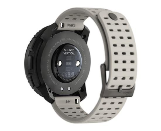SUUNTO VERTICAL SOLAR JUODO SMėLIO SPALVOS SPORTINIS LAIKRODIS, SS050986000