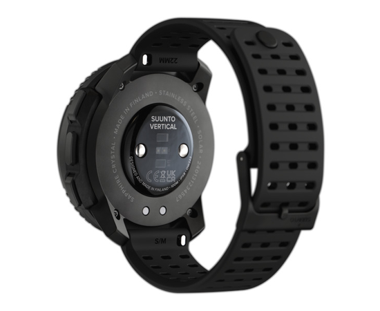 SUUNTO VERTICAL SOLAR JUODOS SPALVOS SPORTINIS LAIKRODIS, SS050978000