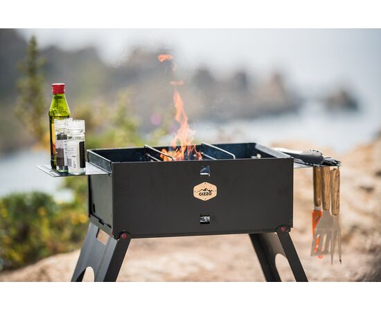 GIZZO GRILL STARTER SET - SULANKSTOMA LAUKO KEPSNINė, GIZ2