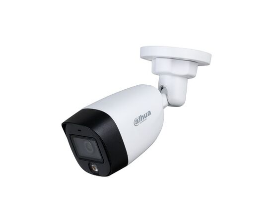 DAHUA HD-CVI KAM. FULL-COLOR CILINDRINė 2MP, 2.8MM OBJ. F1.6, LED+IR, WDR, SU MIKROFONU, HFW1239CIL28