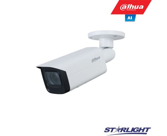 DAHUA IP KAMERA HFW3841T-ZAS 8MP, IR PAšVIETIMAS IKI 60M, 2.7MM-13.5MM 113°-31°, SMD, IVS, AI, HFW3841T-ZAS