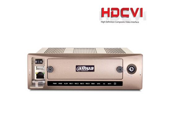 DAHUA HDCVI AUTO įRAšYMO įRENGINYS 4KAM 3G / 4G/ WI-FI / GPS, 2 KN. 1080P + 2 KN 720P, MCVR5104GFW