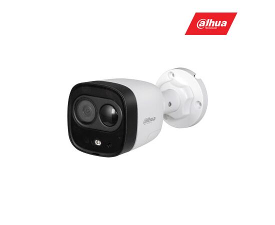 DAHUA HD-CVI, TVI, AHD, CVBS KAMERA CILINDRINė 2MP LED IKI 20M. 1/2.7" 2.8MM 111°, PIR 10M., INT. MIK., ME1200DP-LED