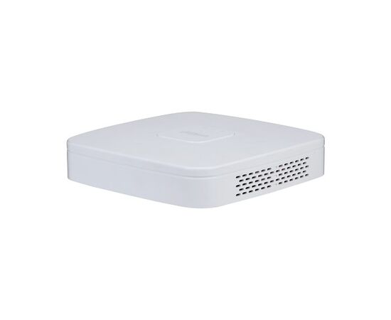 DAHUA IP įRAšYMO įRENGINYS 4 KAM., 4K 16MP, 1HDD, 80MBPS, 4POE įėJIMAI, H.265/H.264, IVS, NVR4104-P-EI