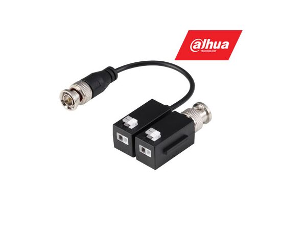 DAHUA BNC-UTP ADAPTERIS HDCVI/AHD/TVI/CVBS 8MP 4K KAMEROM, PASYVINIS. KOMPLEKTE 2 VNT SU LAIDU, PFM800B-4K