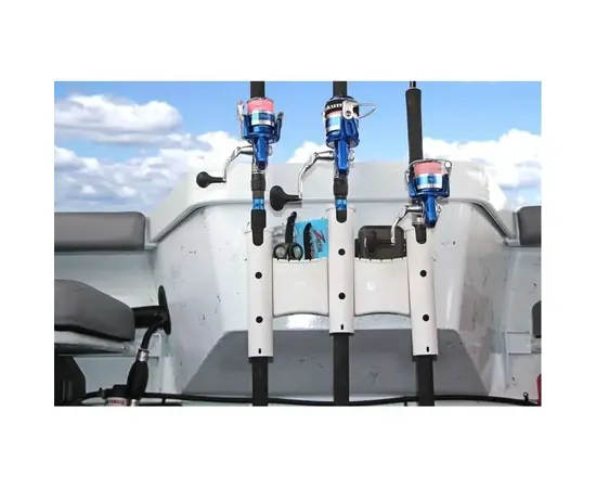 MEŠKERIŲ STOVAS RAILBLAZA RODSTOW TRIPLE WITH CADDY BALTAS, RL09-0011-21
