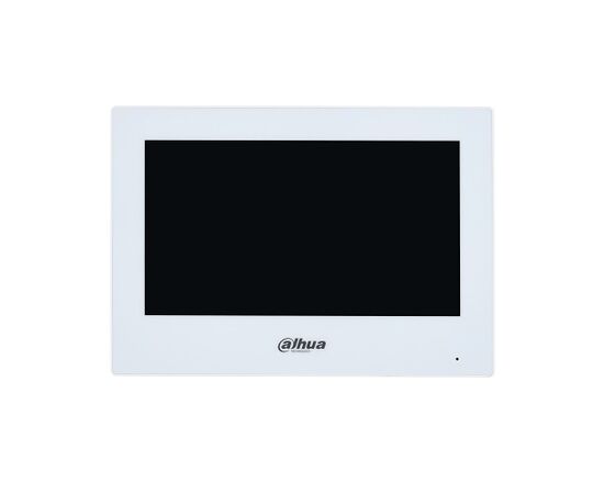 DAHUA IP DOMOFONO MONITORIUS 7 COLIų, POE, VEIKIA TIK SIP PROTOKOLU, BALTAS, VTH2621GW-P, VTH2621GW-P