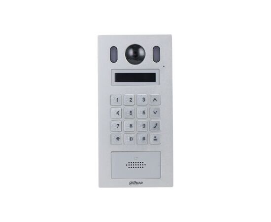 DAHUA APARTMENT IP TELEFONSPYNėS SPALVOTA KAMERA, 2MP, 2MP 1/2.9”, 140° IP55, IK08, VTO6221E-P