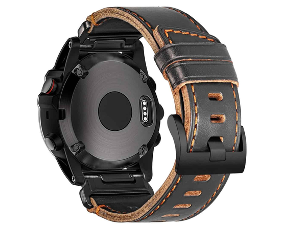 HEMSUT ODINė "HORVEEN" APYRANKė GARMIN LAIKRODžIAMS SU QUICKFIT, HGA144BLACK