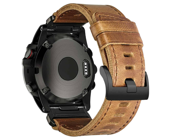 HEMSUT ODINė "HORVEEN" APYRANKė GARMIN LAIKRODžIAMS SU QUICKFIT, HGA144NATURAL