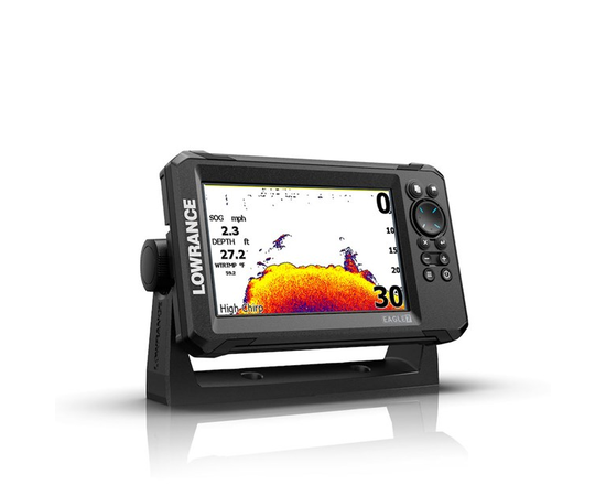 LOWRANCE EAGLE 7 ECHOLOTAS SU SPLITSHOT SONARU, 000-16115-001