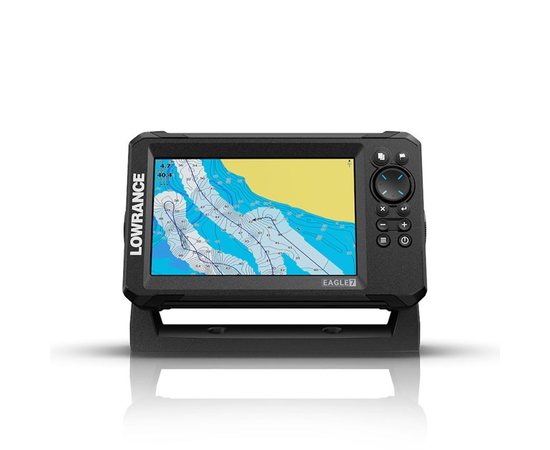 LOWRANCE EAGLE 7 ECHOLOTAS SU SPLITSHOT SONARU, 000-16115-001