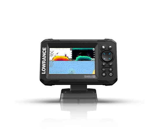LOWRANCE EAGLE 5 ECHOLOTAS SU SPLITSHOT SONARU, 000-16112-001