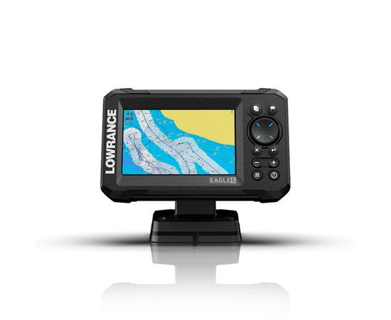 LOWRANCE EAGLE 5 ECHOLOTAS SU SPLITSHOT SONARU, 000-16112-001