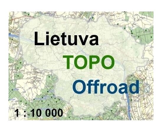 GARMIN LIETUVOS TOPO žEMėLAPIS, LT-TOPO