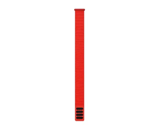GARMIN ULTRAFIT 26MM RAUDONA NAILONINė APYRANKė, 010-13306-22