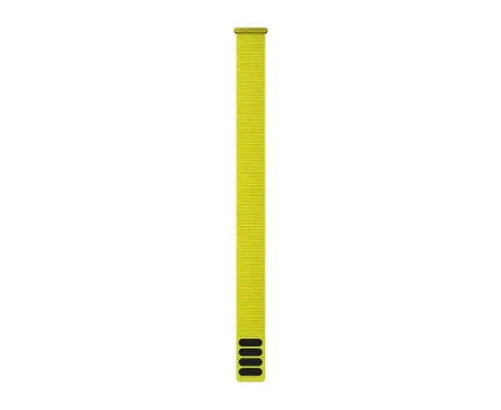 GARMIN ULTRAFIT 26MM GELTONA NAILONINė APYRANKė, 010-13306-25