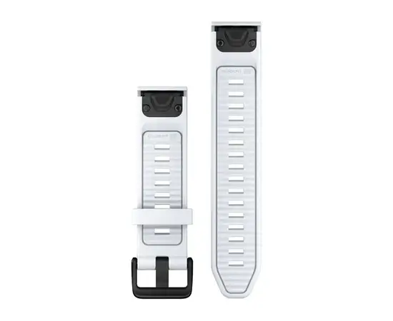 GARMIN QUICKFIT 20 MM BALTO AKMENS SILIKONINė APYRANKė, 010-13391-01