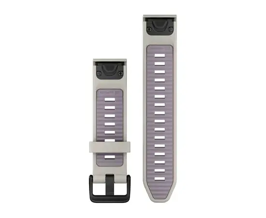 GARMIN QUICKFIT 20 MM RūKO PILKA/LEVANDų SILIKONINė APYRANKė, 010-13391-03