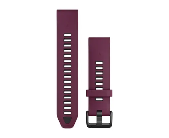 GARMIN QUICKFIT 20 MM MERLOT/GRAFITO SILIKONINė APYRANKė, 010-13391-04