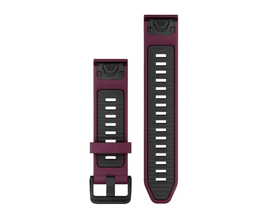 GARMIN QUICKFIT 20 MM MERLOT/GRAFITO SILIKONINė APYRANKė, 010-13391-04