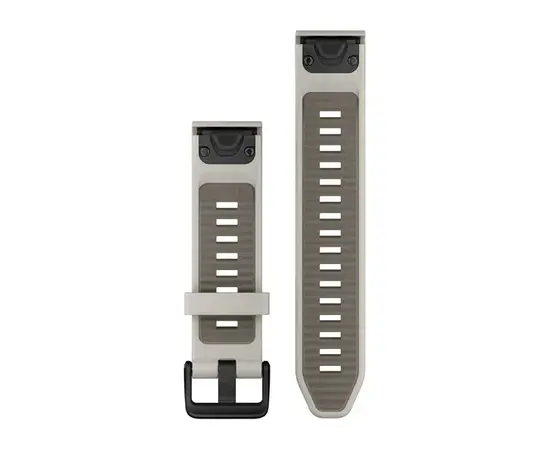 GARMIN QUICKFIT 20 MM RūKO PILKA/TAMSAUS SMILTAINIO SILIKONINė APYRANKė, 010-13391-06
