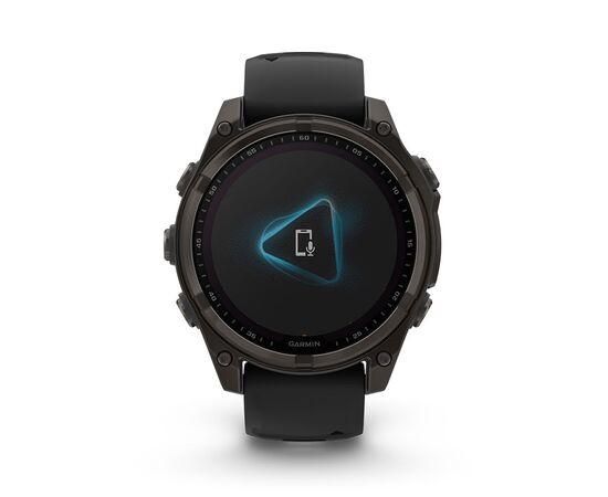 GARMIN FENIX 8 51MM, SAPPHIRE SOLAR, JUODAS, 010-02907-11