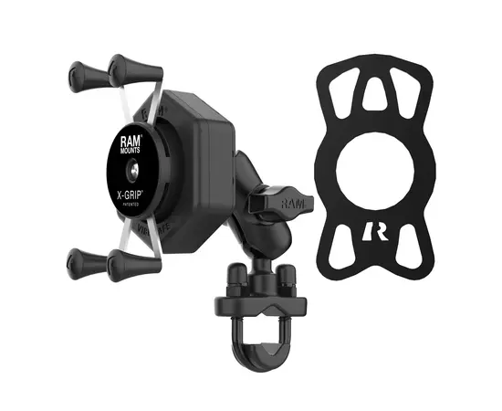 UNPKD RAM X-GRIP WITH MALE PIN LOCK AND ANTI-VIBRATION WITH STANDARD ARM AND U BOLT, RAM-B-149Z-UN7-462