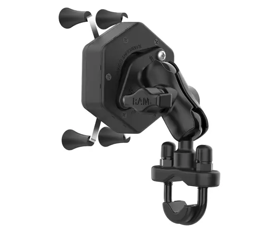 UNPKD RAM X-GRIP WITH MALE PIN LOCK AND ANTI-VIBRATION WITH STANDARD ARM AND U BOLT, RAM-B-149Z-UN7-462