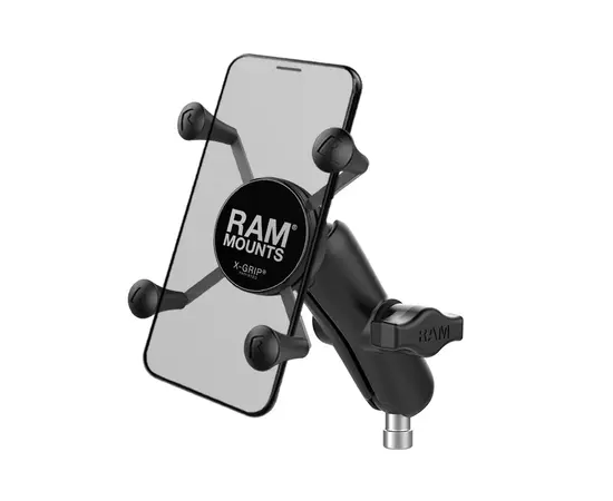 RAM M8 MOTORCYCLE BASE W/ RAM X-GRIP, RAM-B-367-UN7U