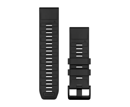 GARMIN QUICKFIT 26MM RYšKI JUODA AKMENS SILIKONINė APYRANKė, 010-13393-02