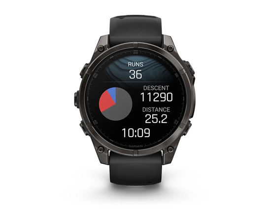GARMIN FENIX 8 47MM, AMOLED, ANGLIES SPALVOS, 010-02904-21